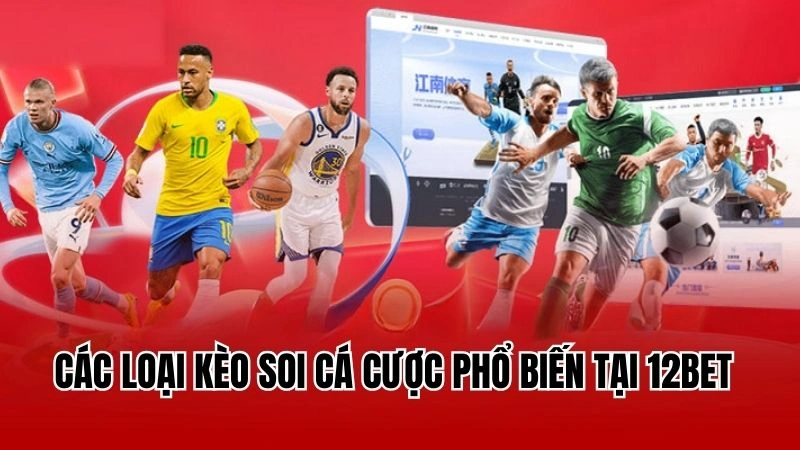 Các loại kèo soi cá cược phổ biến tại 12Bet